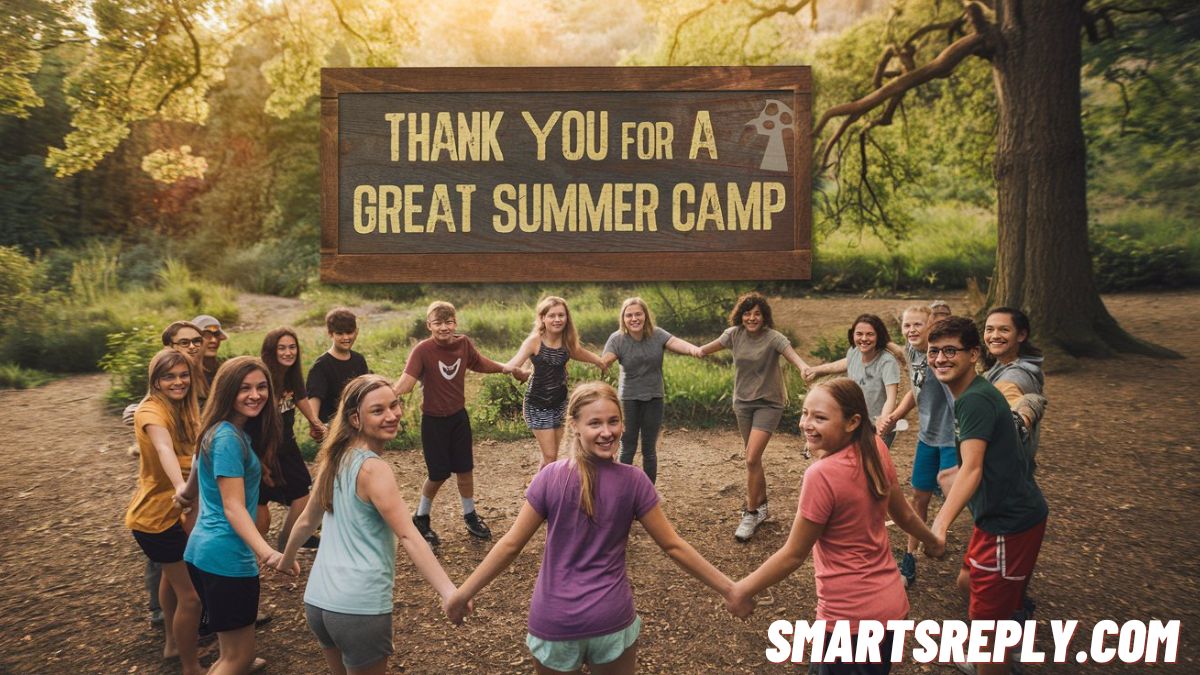 200+ Ways to Say "Thank You for a Great Summer Camp"