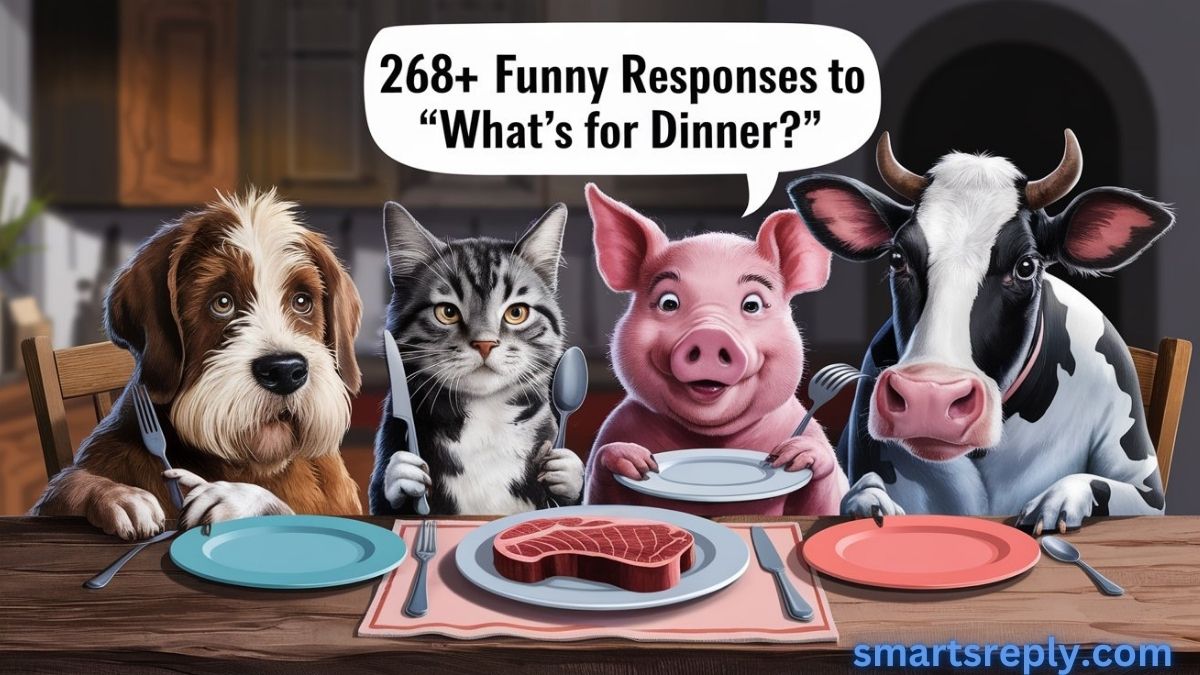 268+ Funny Responses to “What’s for Dinner”