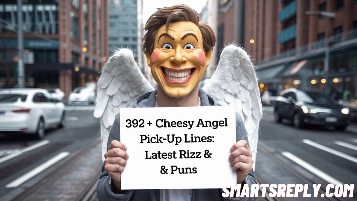 392+ Cheesy Angel Pick-Up Lines: Latest Rizz & Puns