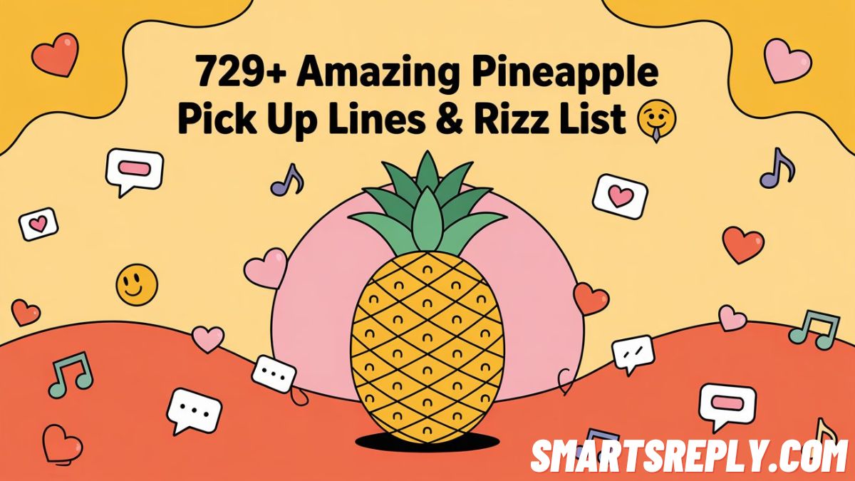 729+ Amazing Pineapple Pick Up Lines & Rizz List