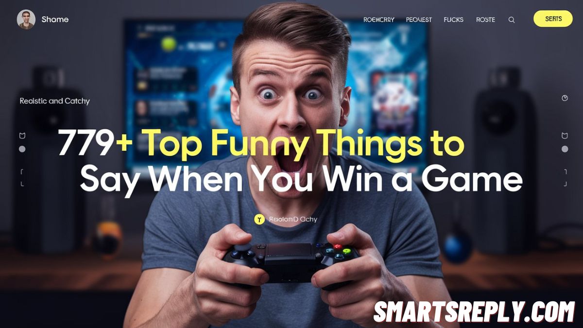 779+ Top Funny Things to Say When You Win a Game