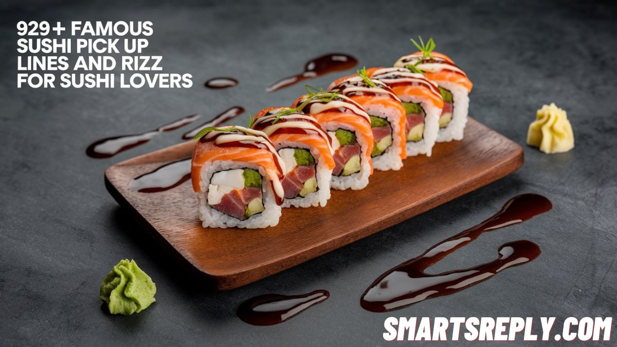 929+ Famous Sushi Pick Up Lines and Rizz For Sushi Lovers
