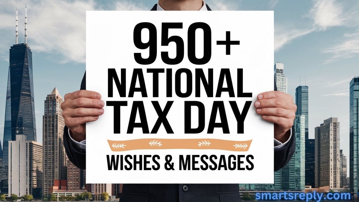 950+ National Tax Day Wishes & Messages