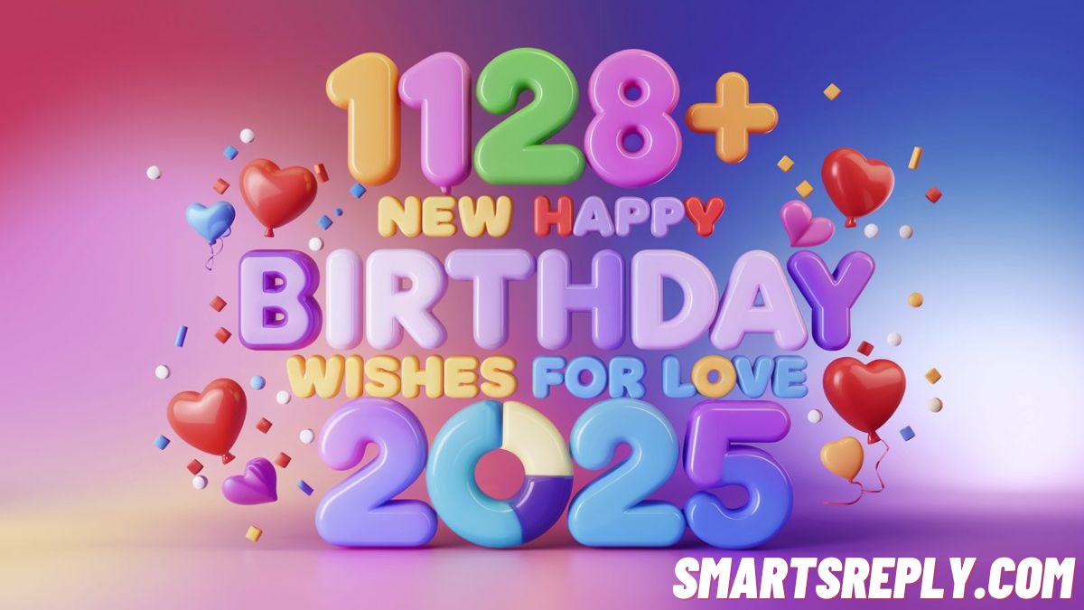1128+ New Happy Birthday Wishes For Love 2025